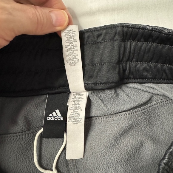 Adidas Women's Athletic Jogger Sweatpants Marled Gray Size Small Athleisure - Picture 10 of 16
